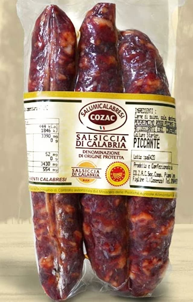 Salsiccia di calabria DOP