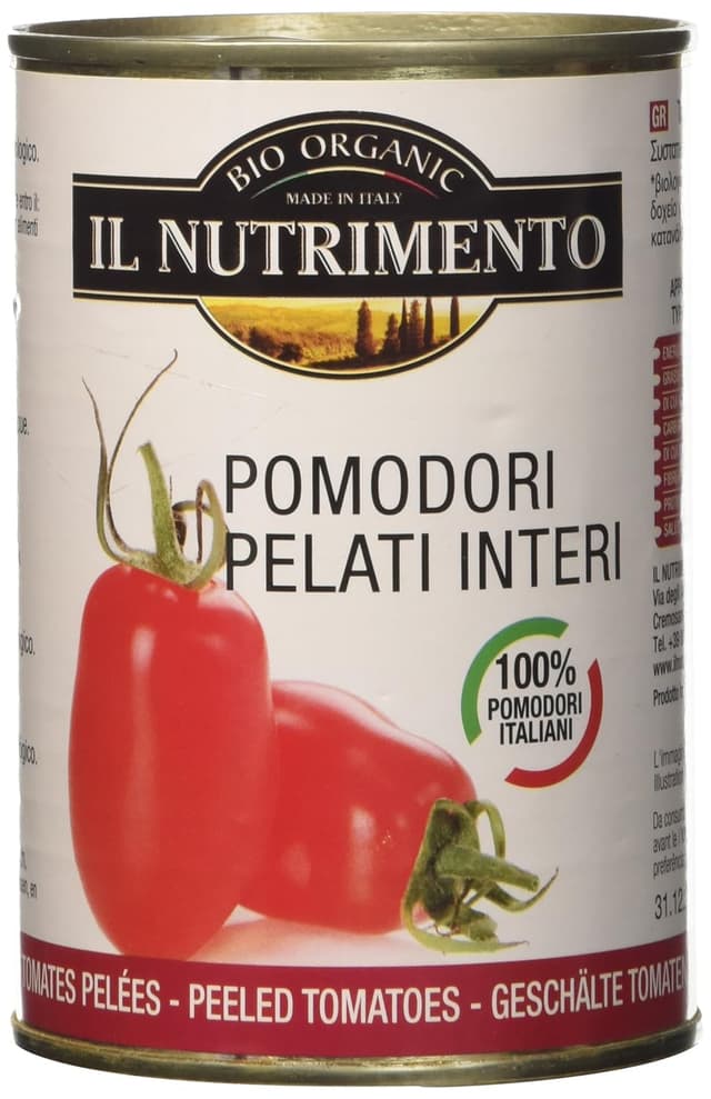 IL NUTRIMENTO Geschälte Tomaten